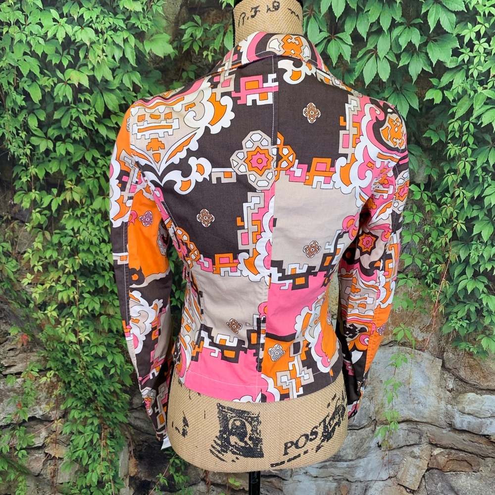 NWT RA*RE Patchwork Italian Sizing Rag Recycle Thulite Jacket, S - Picture 8 of 14